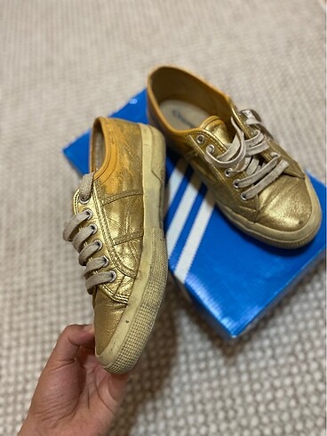 39 Beden altın Renk Süperga spor ayakkabı