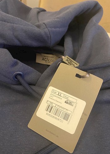 xl Beden lacivert Renk Erkek Lacivert kapşonlu Sweatshirt