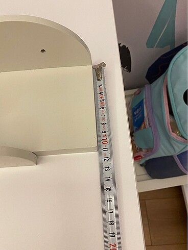 English home ahşap bulut kitaplık rafı - Görsel 7