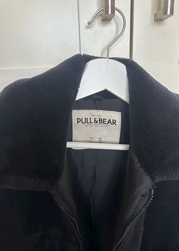 Pull&Bear Peluş Kürk Mont - Görsel 2