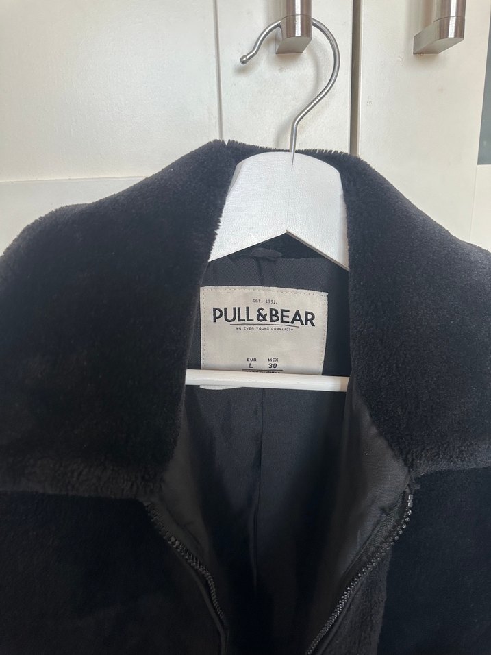 Pull&Bear Peluş Kürk Mont - Görsel 2
