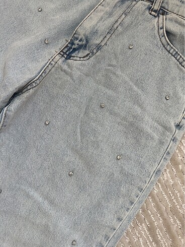 Taşlı Jean - Görsel 2