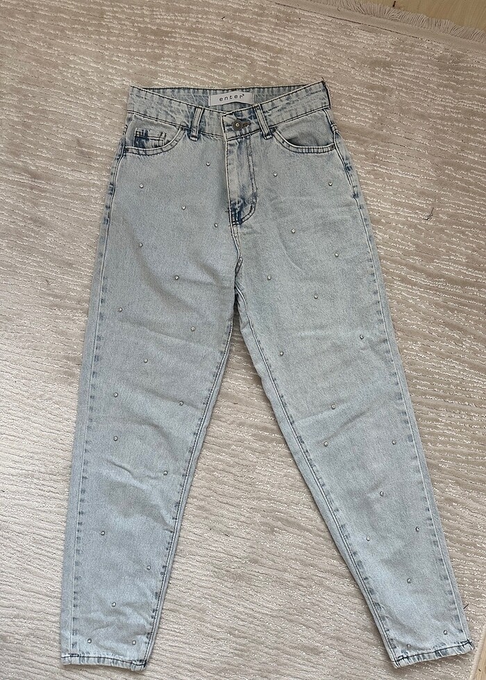 Taşlı Jean - Görsel 3