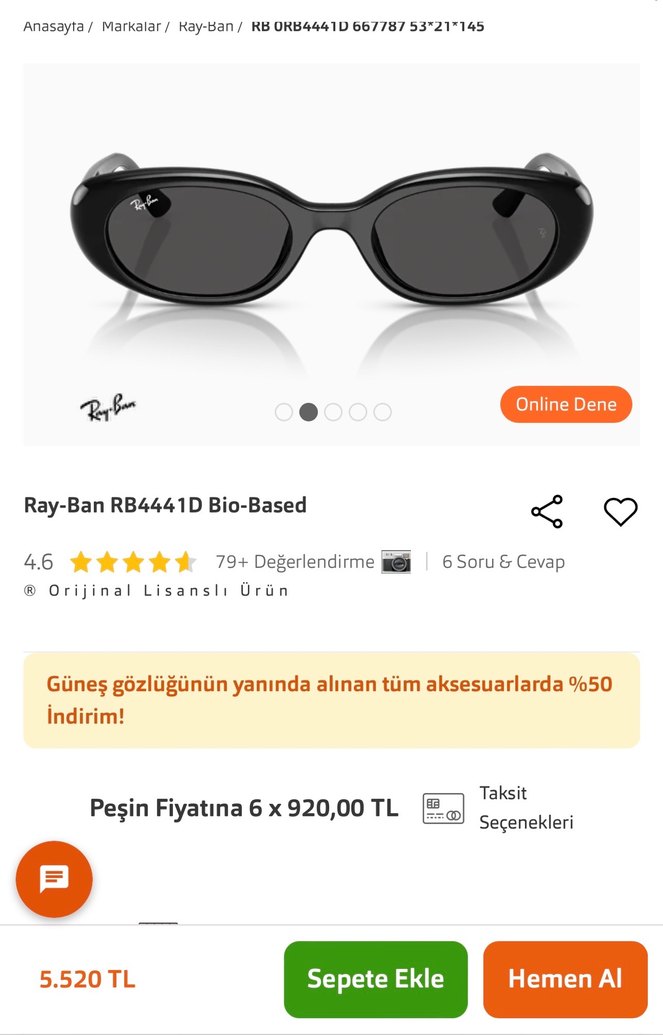 Rayban Gözlük RB4441D - Görsel 4
