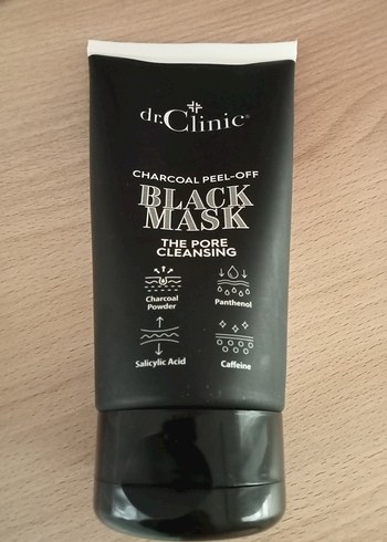 dr.Clinic Siyah Karbonlu Soyulabilir Maske - Görsel 2