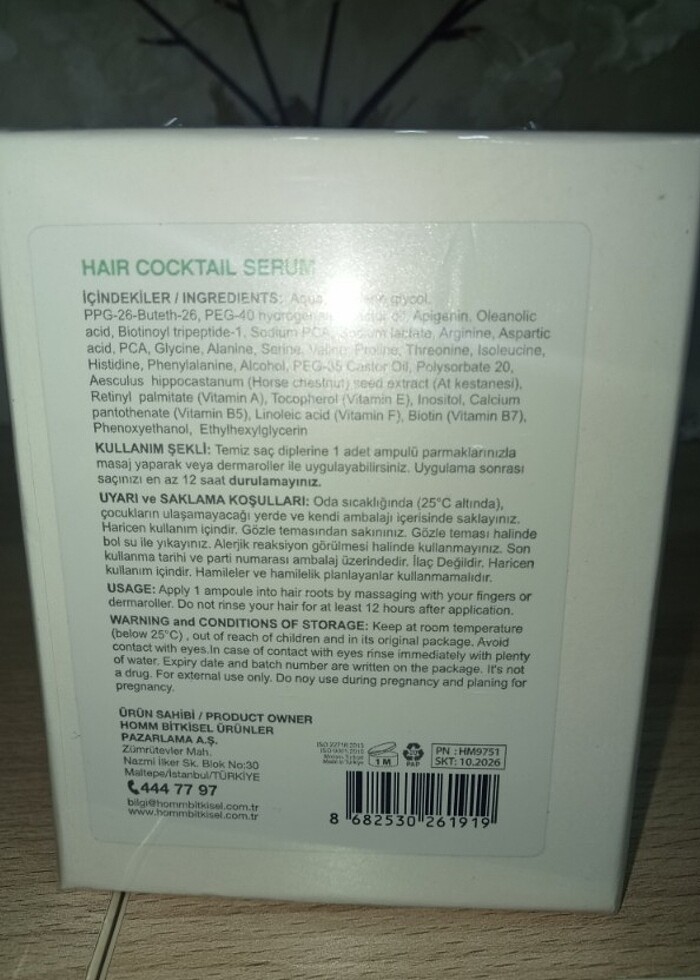 Hair cocktail serum - Görsel 2