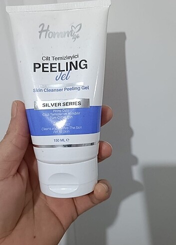 Cilt temizleyici peeling jel
