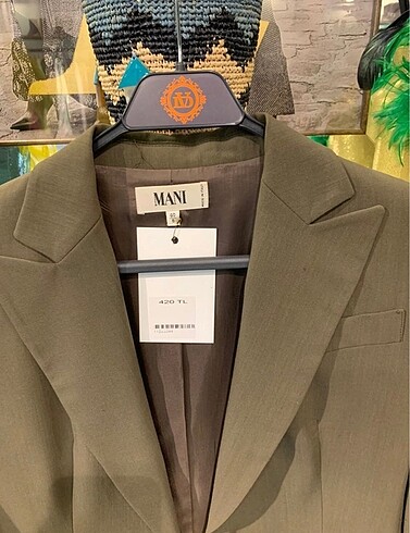 l Beden haki Renk MANI Blazer Ceket