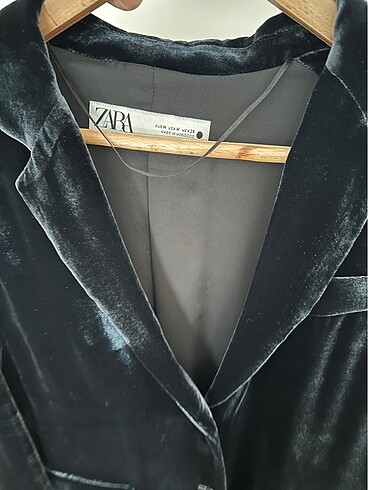 Zara Zara Kadife Blazer