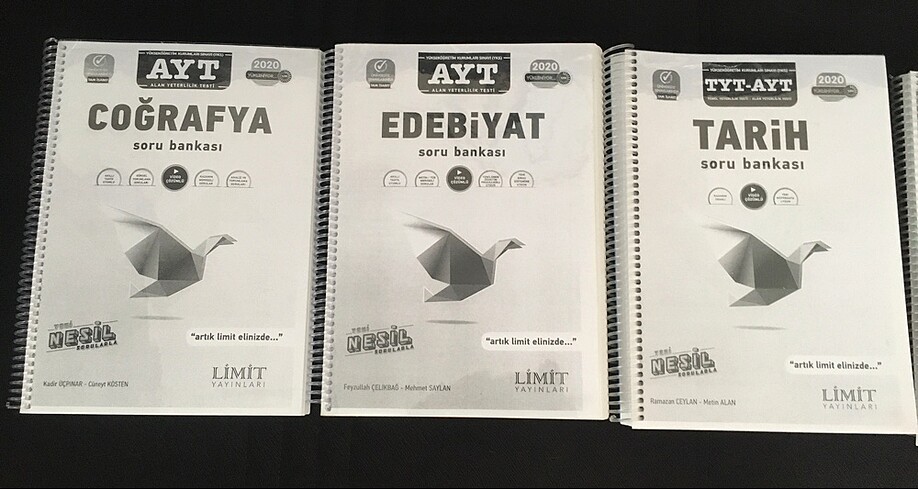 limit yayınları edebiyat/ coğrafya/ tarih