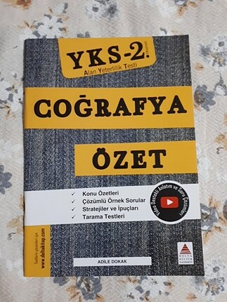 Yks ayt coğrafya özet