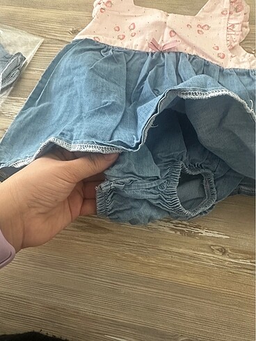 Diğer Şapkalı yazlık bebek zıbın