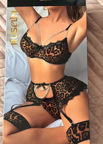 Kırmızı Desenli Mini Gotik İç Çamaşırı - Görsel 11