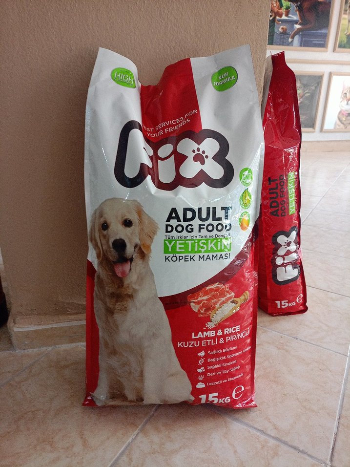 Fix Yetişkin Kuzu Etli Köpek Maması 15 kg - Görsel 2