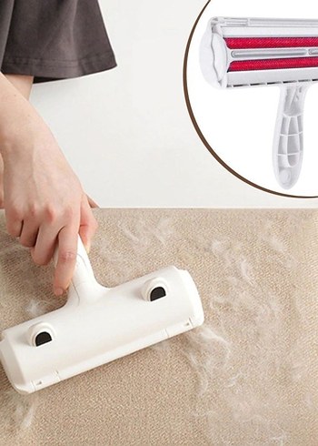 Beyaz Tüy Toplayıcı Kedi Tarağı - Görsel 2