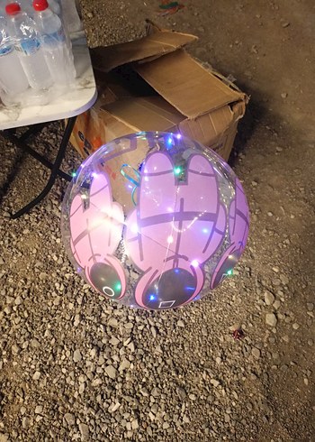 Squid Game LED Işıklı Balon