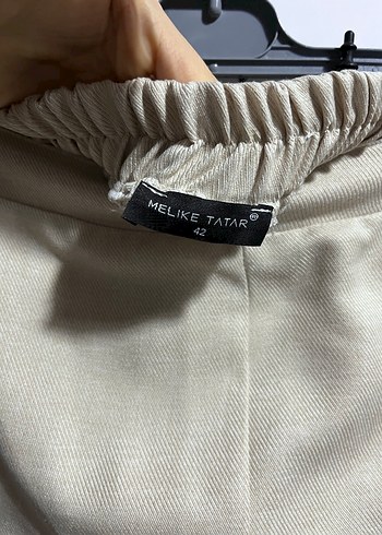 xl Beden Melike Tatar pantalon
