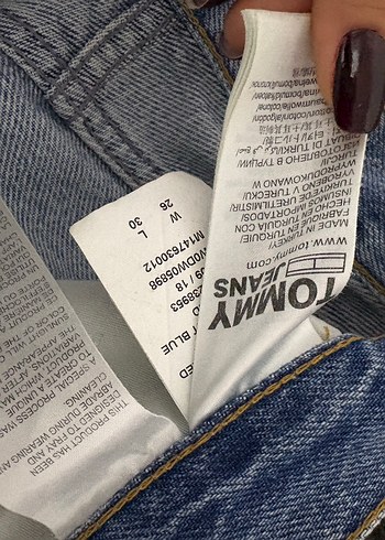 Tommy jeans mom jean - Görsel 4