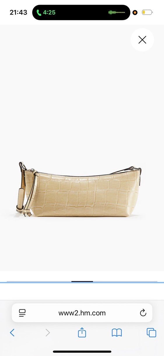 H&M baget çanta - Görsel 3