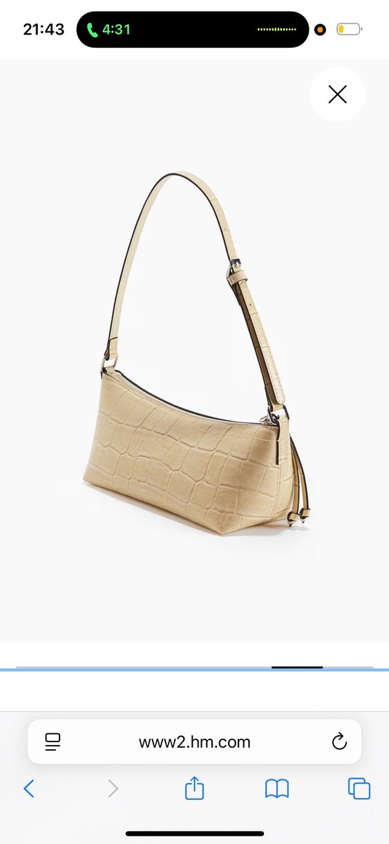 H&M baget çanta - Görsel 2