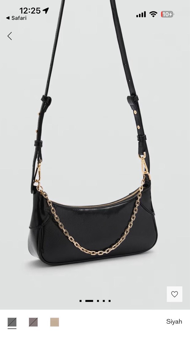 Mango şık çanta - Görsel 2