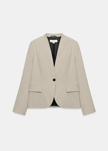Zara Bej Blazer Ceket