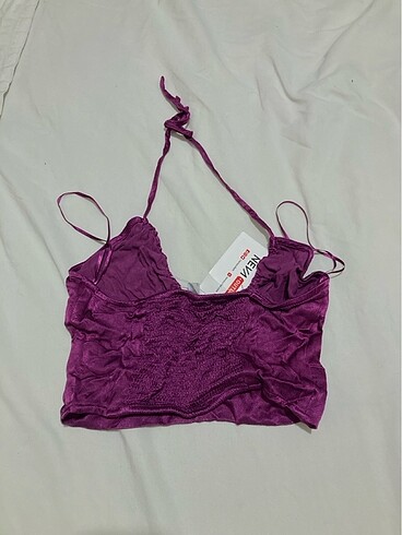 Pull and Bear Askılı crop pull Bear
