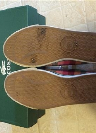 37 Beden çeşitli Renk Orjinal Lacoste Sneaker