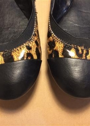 37 Beden çeşitli Renk Jessica Simpson Babet - Leoparlı