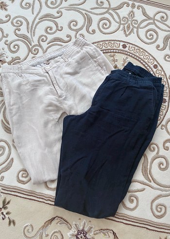 LC Waikiki Keten Ve Sik İki Paca Pantolon Seti