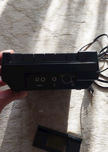 Almanya'dan Siyah Taşınabilir Kaset Çalar - Görsel 3