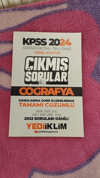 Kpss 2024 coğrafya