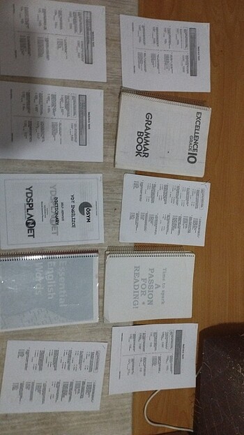  İngilizce set