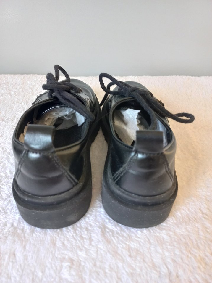 Erkek Çocuk Siyah Goth Özel Ayakkabı - Görsel 2