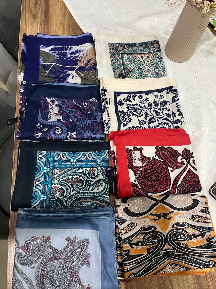 Çok Renkli Bohem Kadın şall - Görsel 2