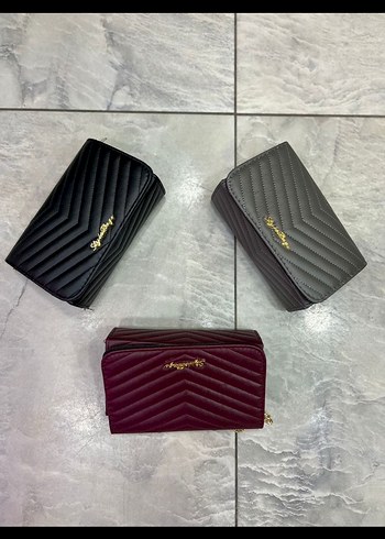 Gri Deri Modern Klasik Kadın Çanta - Görsel 4