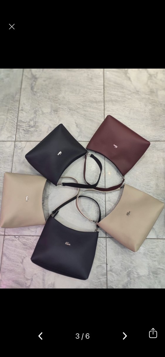 Gri Deri Modern Klasik Kadın Çanta - Görsel 5