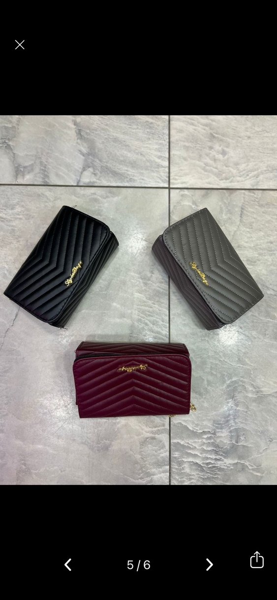 Gri Deri Modern Klasik Kadın Çanta - Görsel 4