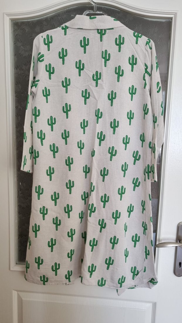 Kaktüs kimono /sabahlık / pareo 40 / L - Görsel 2