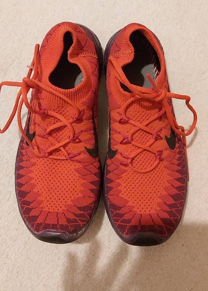Nike Free 3.0 Flyknit 36 Spor Ayakkabı. İç tabanı yoktur. İç eti - Görsel 5