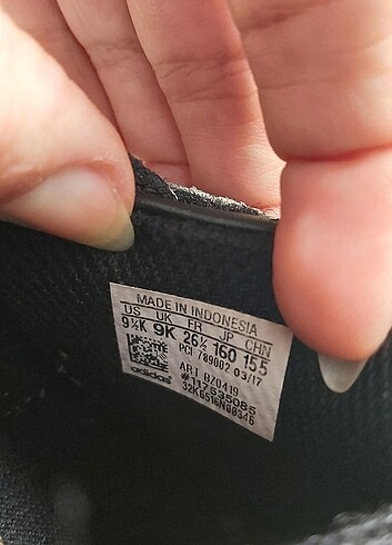 26 Beden siyah Renk Orj.Adidas 26,5 Siyah Superstar