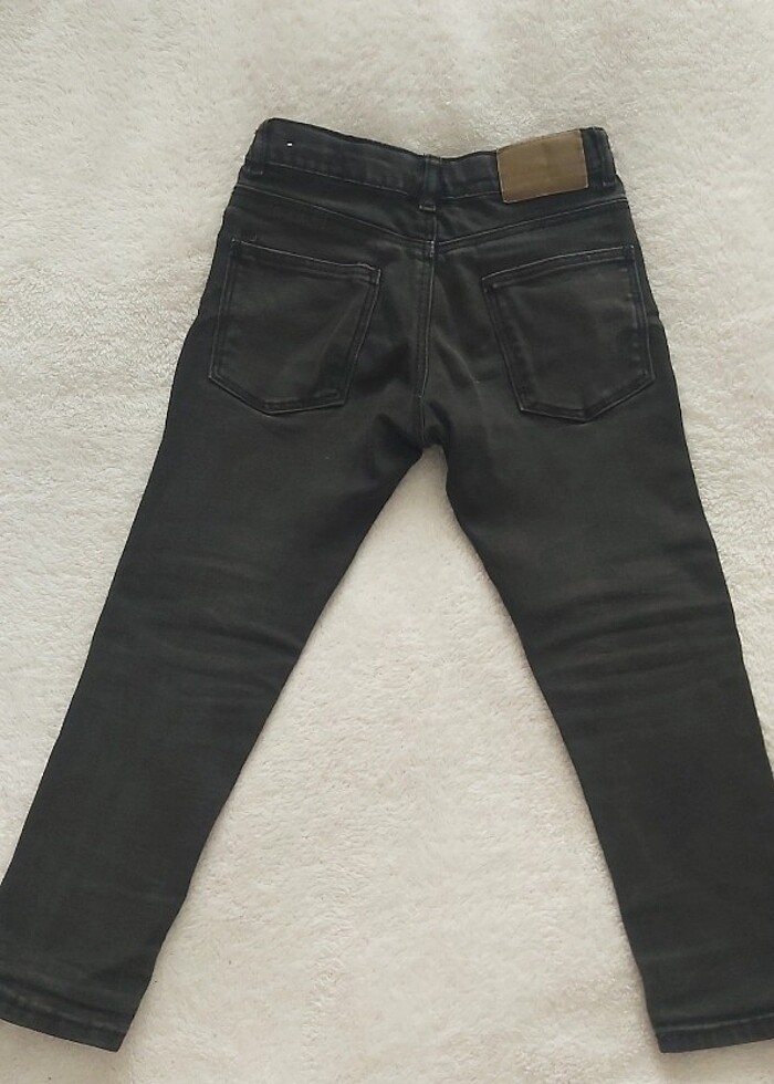 Zara 4-5 Yaş Siyah Jean/Kot - Görsel 2