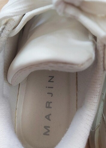 MARJİN 36 NO YÜKSEK TABAN BEYAZ SPOR - Görsel 5