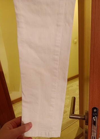 Beyaz hamile skinny pantolon - Görsel 2