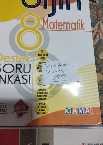 8. Sınıf Matematik Soru Bankası Seti - Görsel 7