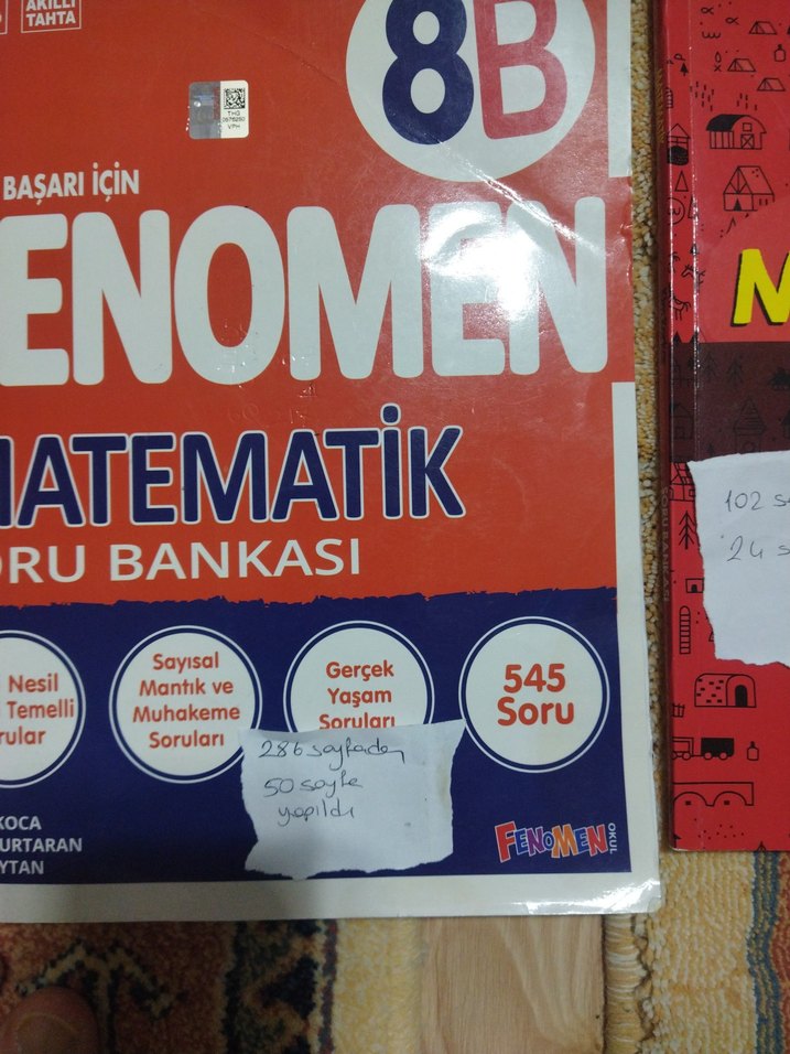 8. Sınıf Matematik Soru Bankası Seti - Görsel 2