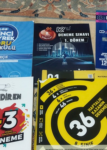 8. Sınıf Sınav Hazırlık Deneme Kitapları Seti - Görsel 7