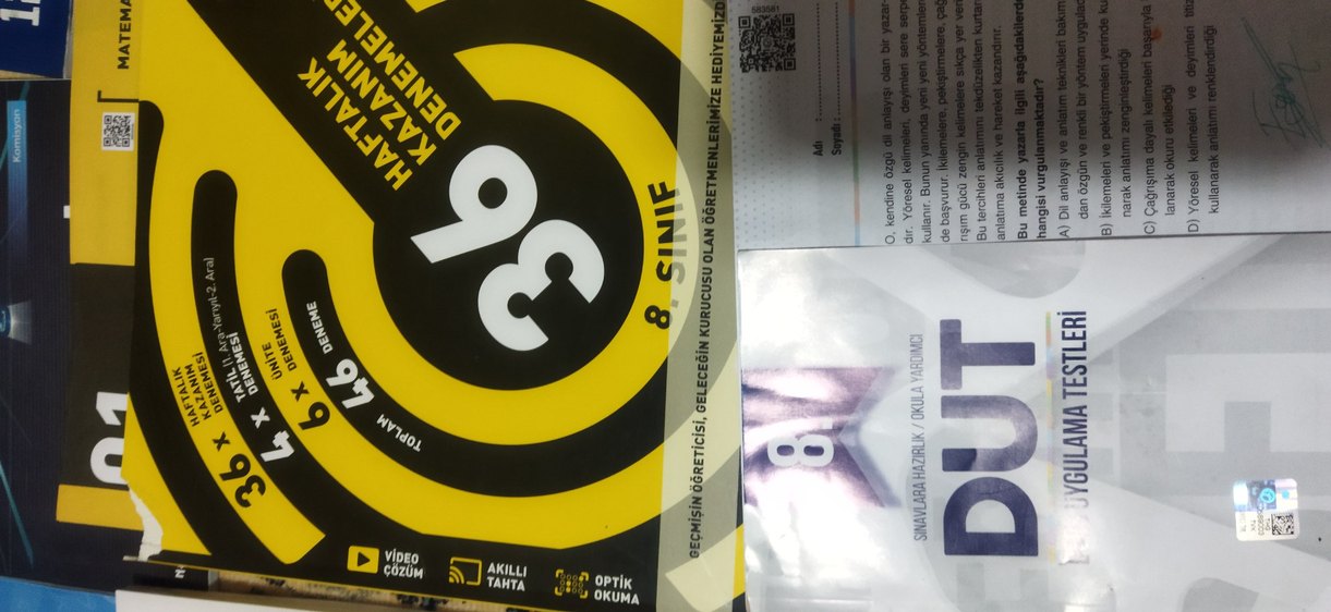 8. Sınıf Sınav Hazırlık Deneme Kitapları Seti - Görsel 4