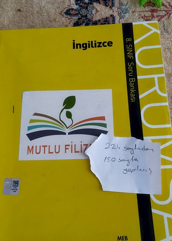 LGS Soru Bankası Turbo 8 Türkçe ve İngilizce - Görsel 5