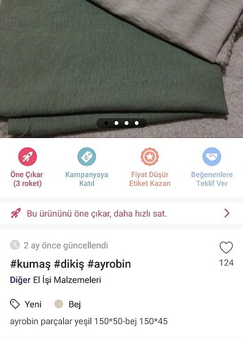 xs Beden Kumas